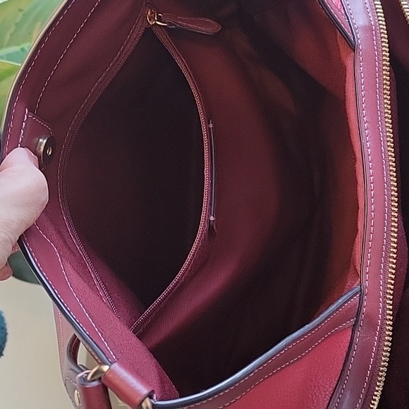 EUC Coach Kristy Red Apple Colorblock - Picture 12 of 16